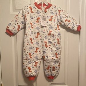 Little Planet Dinosaur Print Sleep Sack…size 24 months
